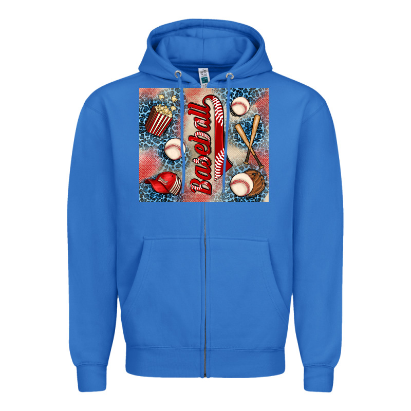 Baseball Zipper Hoodie by AdoDesignShop | Teevron