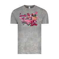 Cloud Rock Loads of love Valentine's Day farm truck Vintage Tee - FaDigitalArtStudio