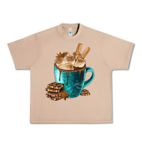 Burro Chocolate And Coffee Urban Heavy Tee - FaDigitalArtStudio