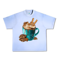 Grape Ice Chocolate And Coffee Urban Heavy Tee - FaDigitalArtStudio