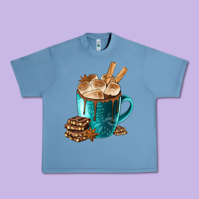 Chocolate And Coffee Urban Heavy Tee Designed By Fadigitalartstudio
