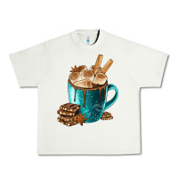 Pistachio Chocolate And Coffee Urban Heavy Tee - FaDigitalArtStudio