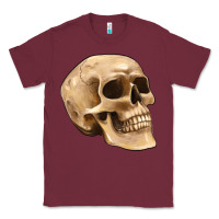 Burgundy skull Classic Tee - Artiststas
