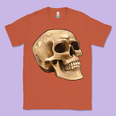 Skull Classic Tee Designed By Artiststas