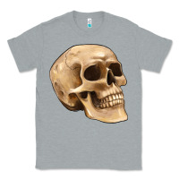 Heather Grey skull Classic Tee - Artiststas