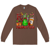 Chestnut pharmacy tech christmas Long Sleeve Tee - FaDigitalArtStudio