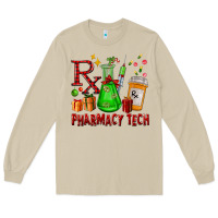 Mushroom pharmacy tech christmas Long Sleeve Tee - FaDigitalArtStudio