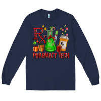 Navy pharmacy tech christmas Long Sleeve Tee - FaDigitalArtStudio