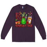 Plum pharmacy tech christmas Long Sleeve Tee - FaDigitalArtStudio
