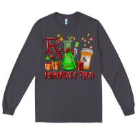 Smoke pharmacy tech christmas Long Sleeve Tee - FaDigitalArtStudio