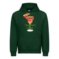 Forest Green summer vibes Urban Hoodie - JahusDesignShop