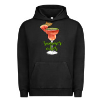 Pigment Black summer vibes Urban Hoodie - JahusDesignShop