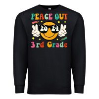 Black peace out 2024 3rd grade Premium Sweatshirt - JahusDesignShop