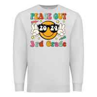 Dove Grey peace out 2024 3rd grade Premium Sweatshirt - JahusDesignShop