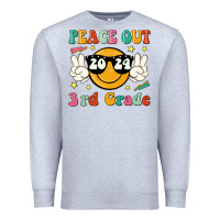 Heather Grey peace out 2024 3rd grade Premium Sweatshirt - JahusDesignShop