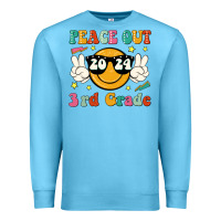 Ocean Blue peace out 2024 3rd grade Premium Sweatshirt - JahusDesignShop