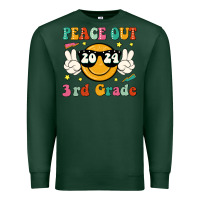 Sports Green peace out 2024 3rd grade Premium Sweatshirt - JahusDesignShop