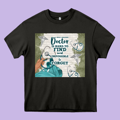 Amazing Doctor Heavy Core Tee Designed By Tumblerdesignbyshophia
