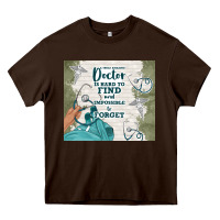 Chocolate Brown amazing doctor Heavy Core Tee - TumblerDesignByShophia
