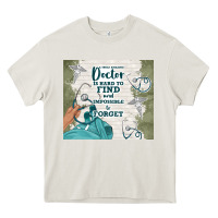 Cream amazing doctor Heavy Core Tee - TumblerDesignByShophia