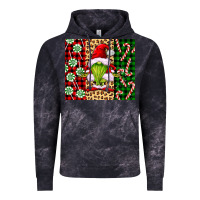 Cloud Black green christmas gnome Vintage Hoodie - FaDigitalArtStudio