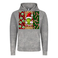 Cloud Rock green christmas gnome Vintage Hoodie - FaDigitalArtStudio