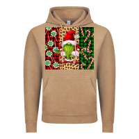 Vintage Coffee green christmas gnome Vintage Hoodie - FaDigitalArtStudio