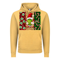 Vintage Mustard green christmas gnome Vintage Hoodie - FaDigitalArtStudio