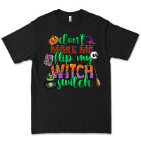 Black dont make me flip my witch switch Premium Tee - CowGirlArtShop