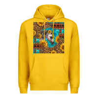 Lemon arabian horse Premium Hoodie - LillyAllenDesigns