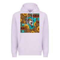 Lilac arabian horse Premium Hoodie - LillyAllenDesigns
