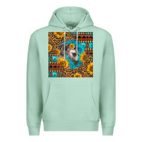 Seafoam arabian horse Premium Hoodie - LillyAllenDesigns