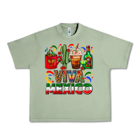 Oil Green Viva Mexico Coffee Cups With Cactus And Tequila Urban Heavy Tee - FaDigitalArtStudio