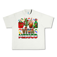 Pistachio Viva Mexico Coffee Cups With Cactus And Tequila Urban Heavy Tee - FaDigitalArtStudio