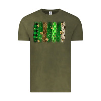 Vintage Olive St. Patrick's Day brushstroke Vintage Tee - OliviaCreatesArt
