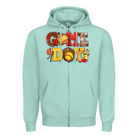 Seafoam game day softball Zipper Hoodie - AdoDesignShop
