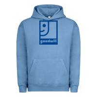 Pigment Pebble Blue Goodwill Urban Hoodie - maiPhamDesign