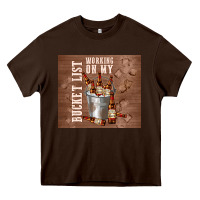 Working On My Bucket List Heavy Core Tee | Teevron