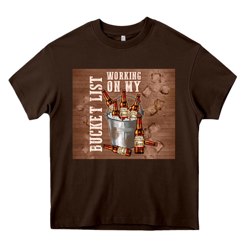 Working On My Bucket List Heavy Core Tee by TumblerDesignByShophia | Teevron