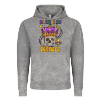 Cloud Rock skull mardi gras king Vintage Hoodie - FaDigitalArtStudio