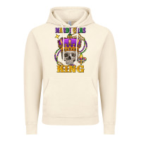Vintage Artic skull mardi gras king Vintage Hoodie - FaDigitalArtStudio
