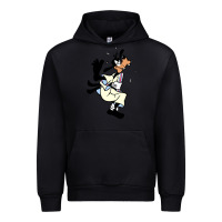 Black day gift for cartoon goofy character Urban Hoodie - maiPhamDesign