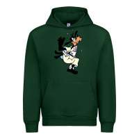 Forest Green day gift for cartoon goofy character Urban Hoodie - maiPhamDesign