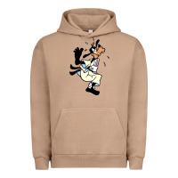 Pigment Burro day gift for cartoon goofy character Urban Hoodie - maiPhamDesign