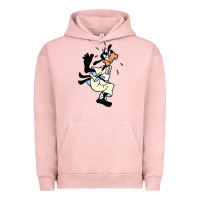 Pigment Salmon day gift for cartoon goofy character Urban Hoodie - maiPhamDesign