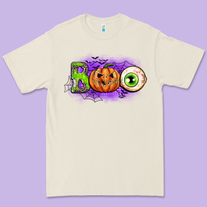 Boo Premium Tee Designed By Cowgirlartshop