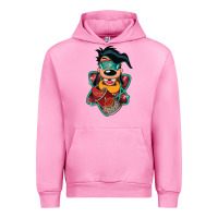 Fuchsia Pink animal the goofy movie cartoon Urban Hoodie - maiPhamDesign