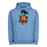 Pigment Pebble Blue animal the goofy movie cartoon Urban Hoodie - maiPhamDesign