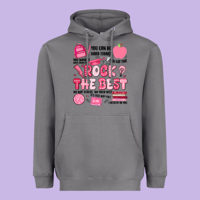 Rock The Best Heavyweight Hoodie Designed By Jahusdesignshop