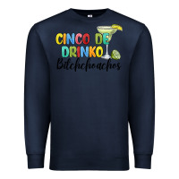 Navy cinco de drinko bitchchoahos Premium Sweatshirt - JahusDesignShop